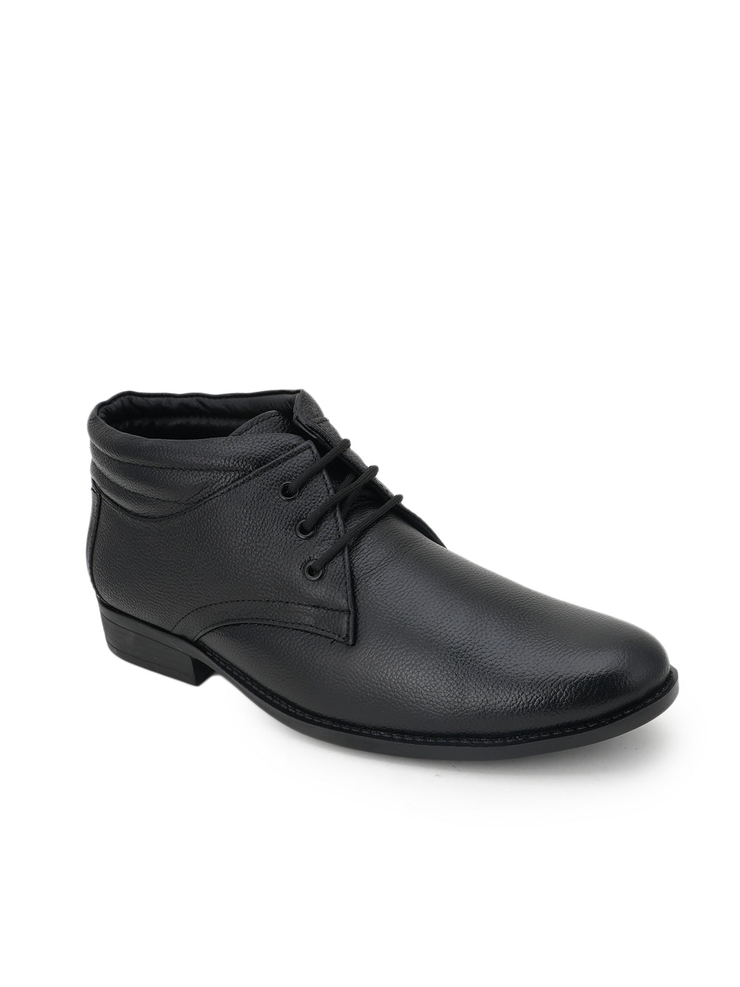 Men's Black Leather Boots
