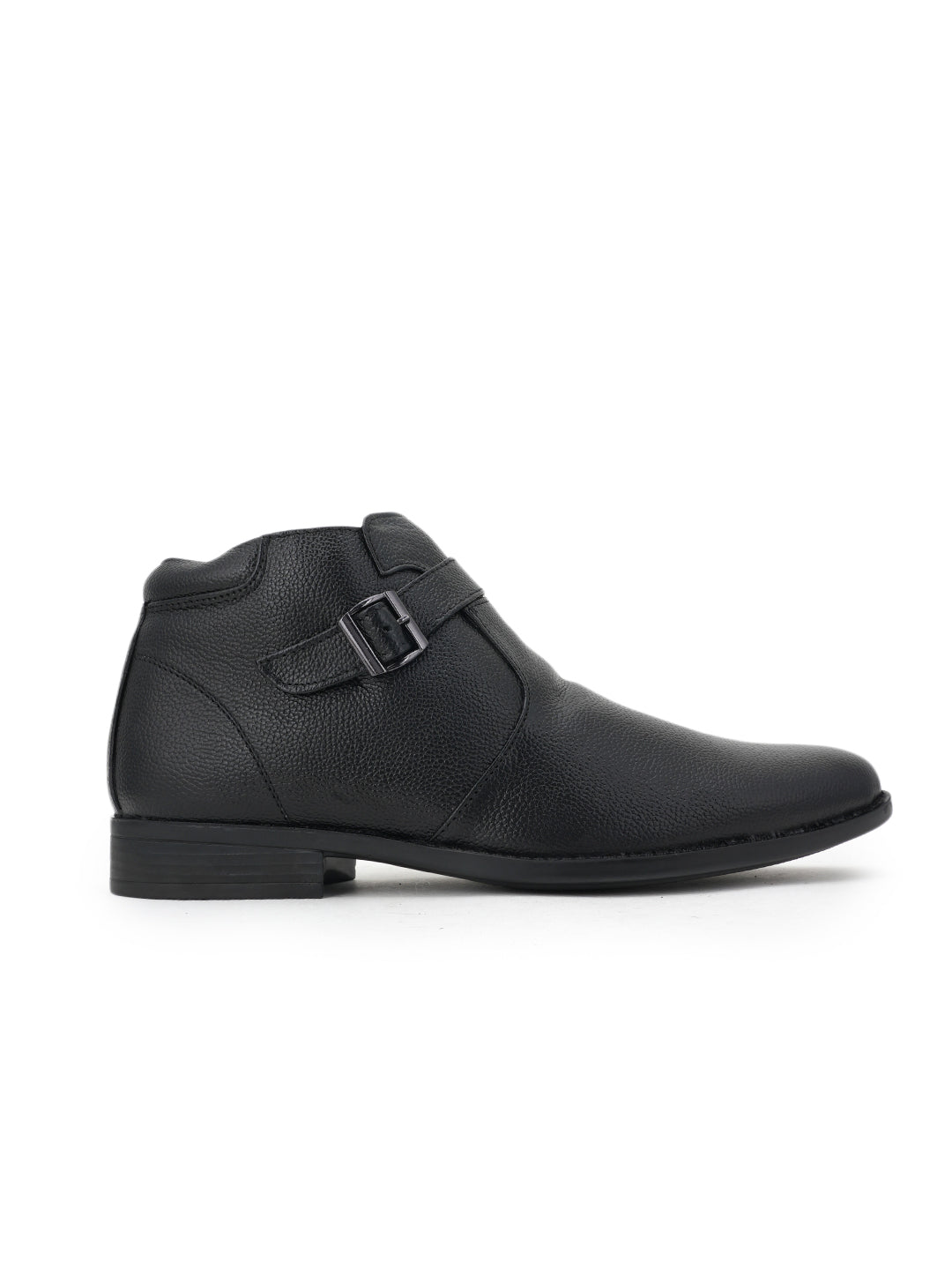 Men's Black Leather Boots