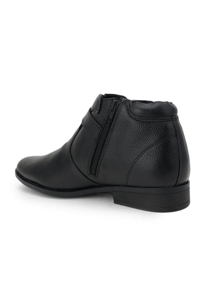 Men's Black Leather Boots