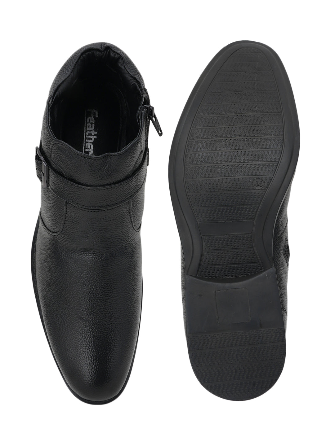 Men's Black Leather Boots