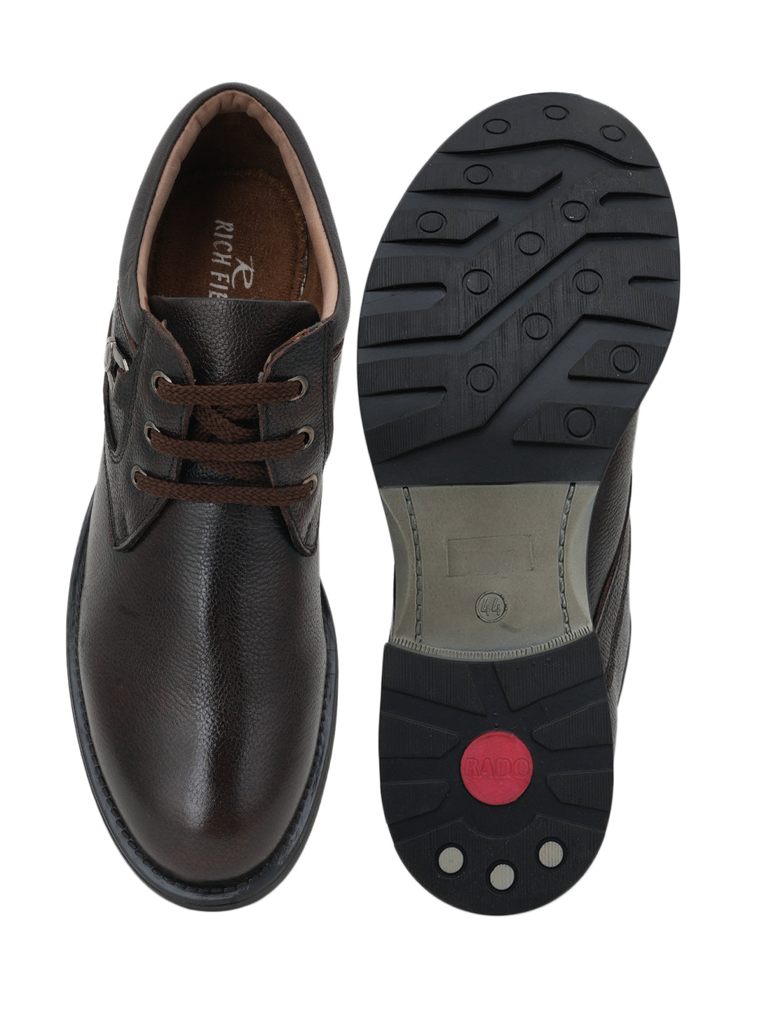 Men's Brown Leather Casual Shoes