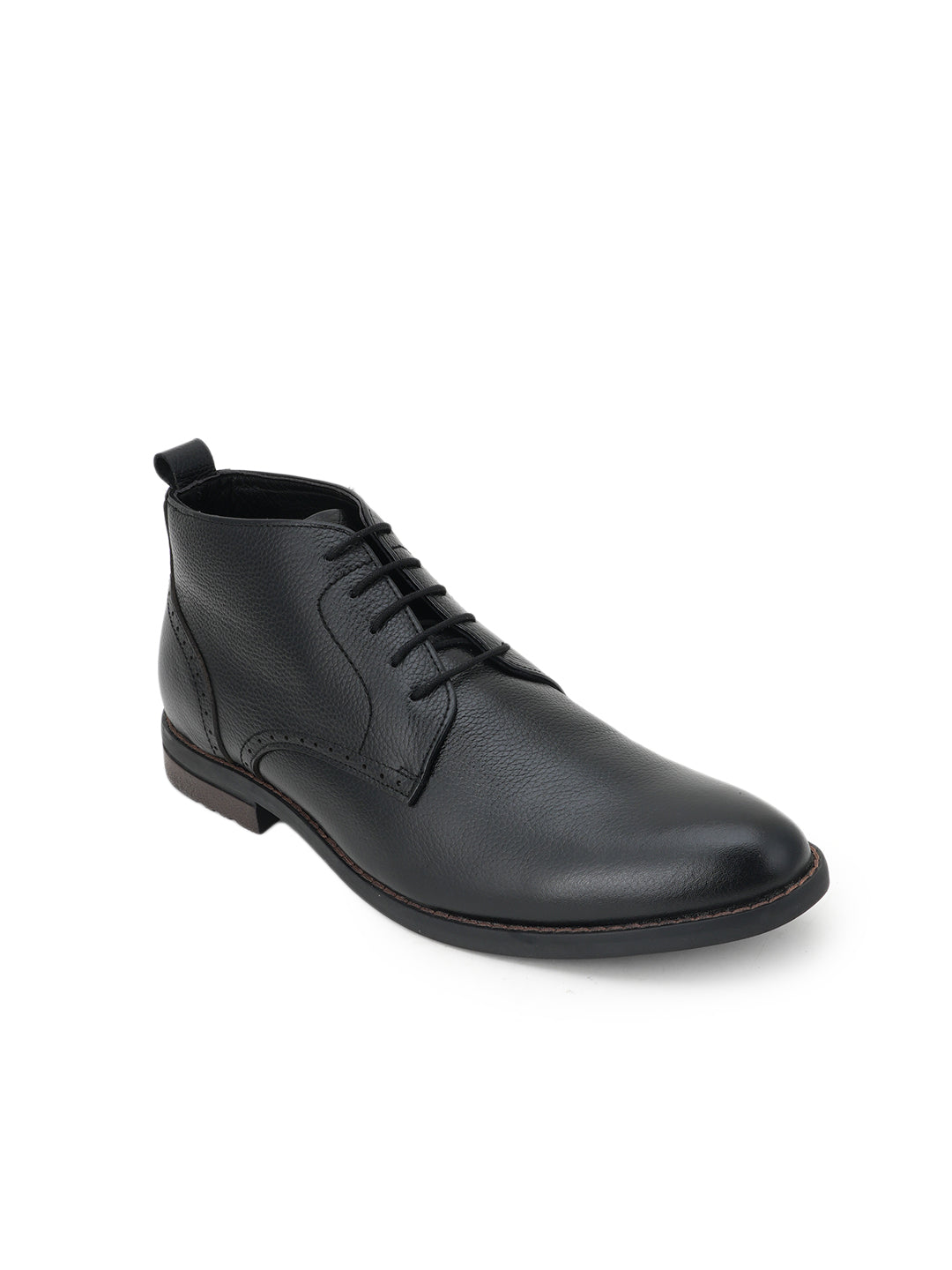 Men's Black Leather Boots