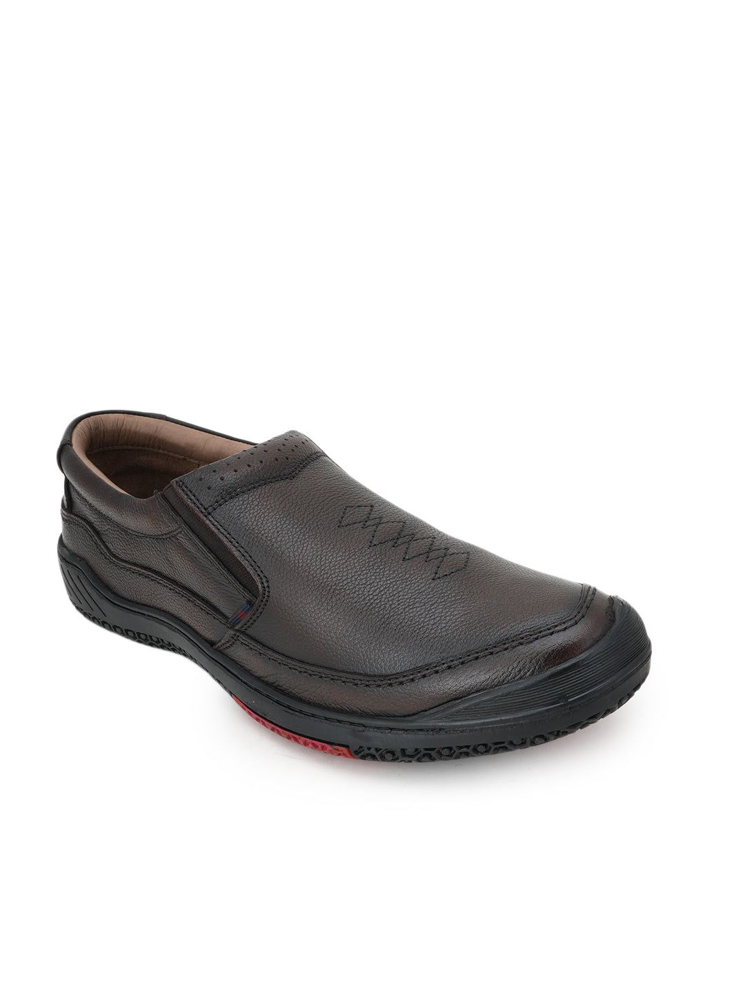 Men's Brown Leather Casual Shoes