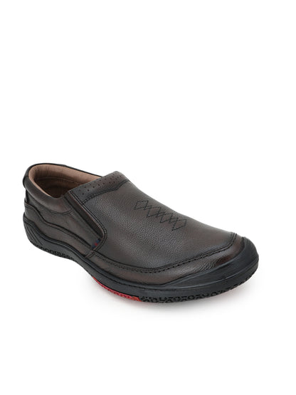 Men's Brown Leather Casual Shoes