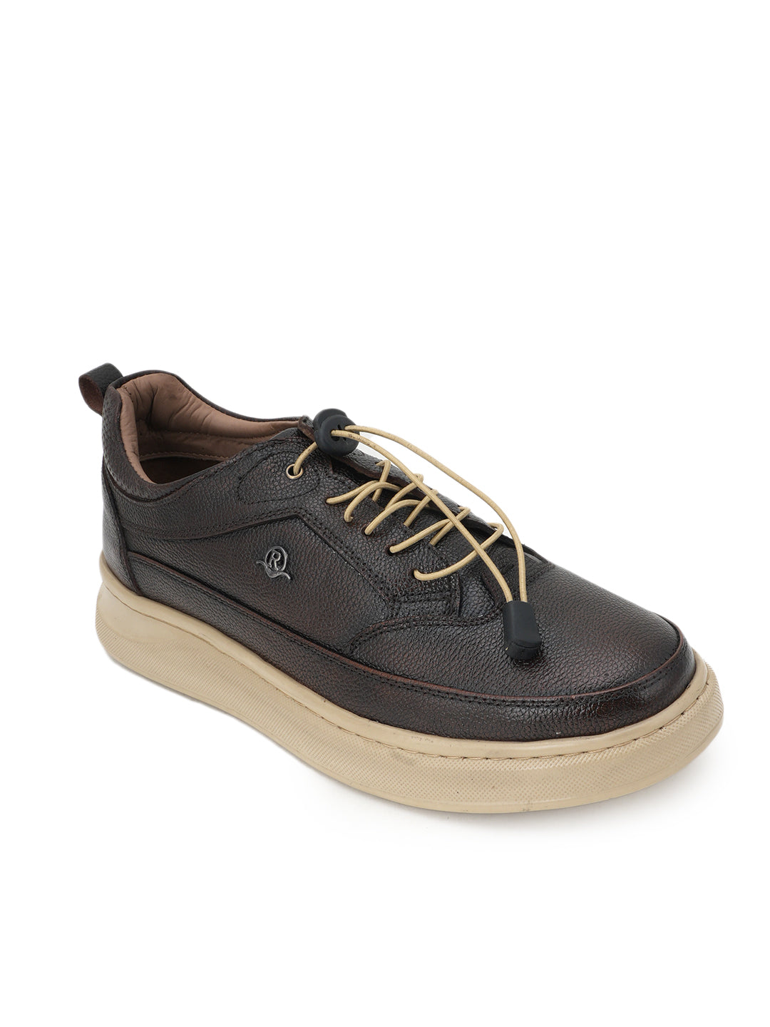 Men's Brown Leather Casual Shoes
