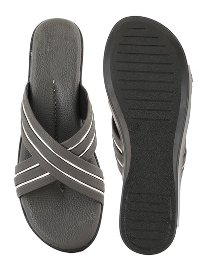 Style Shoes Micro Upper Wedges Heeled Sandal for Women and Girls