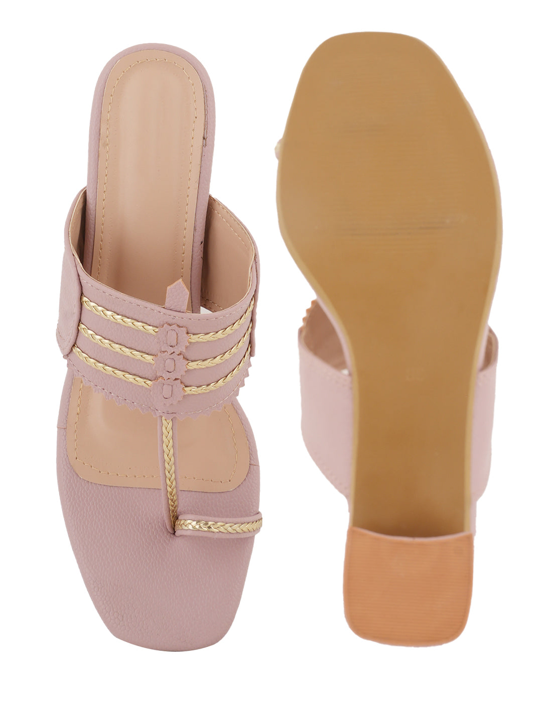 Style Shoes Block Heeled Sandal for Women and Girls