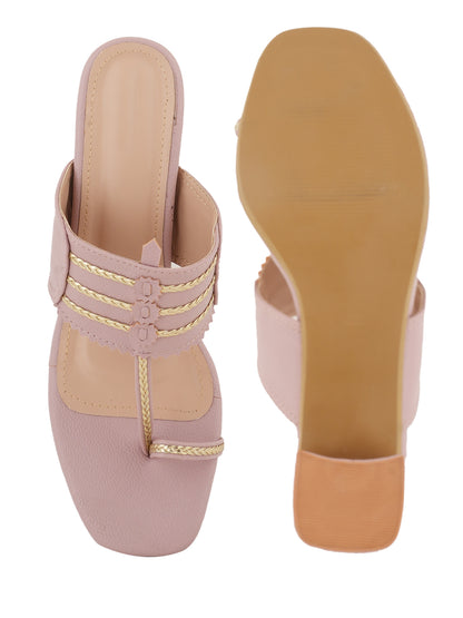 Style Shoes Block Heeled Sandal for Women and Girls