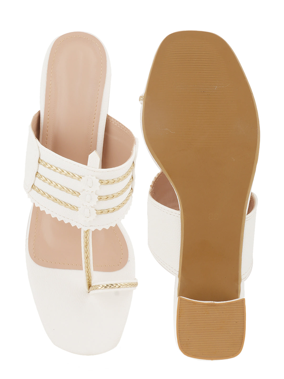 Style Shoes Block Heeled Sandal for Women and Girls