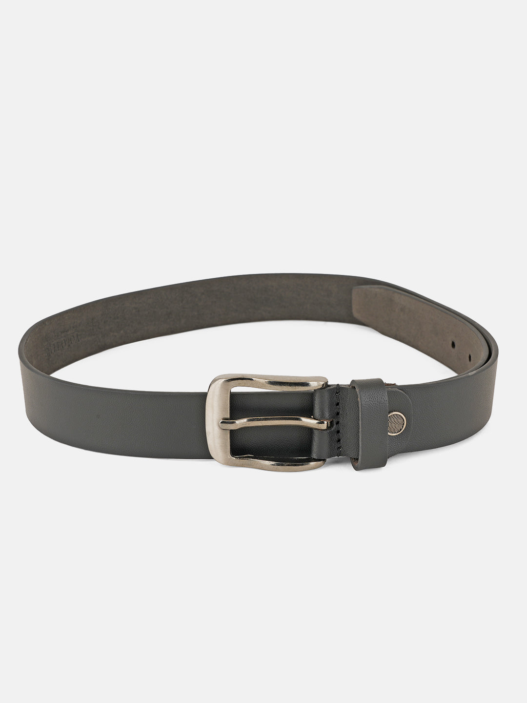 Style Shoes Black Genuine Leather Belt with Tang Buckle Closure for Men and Women